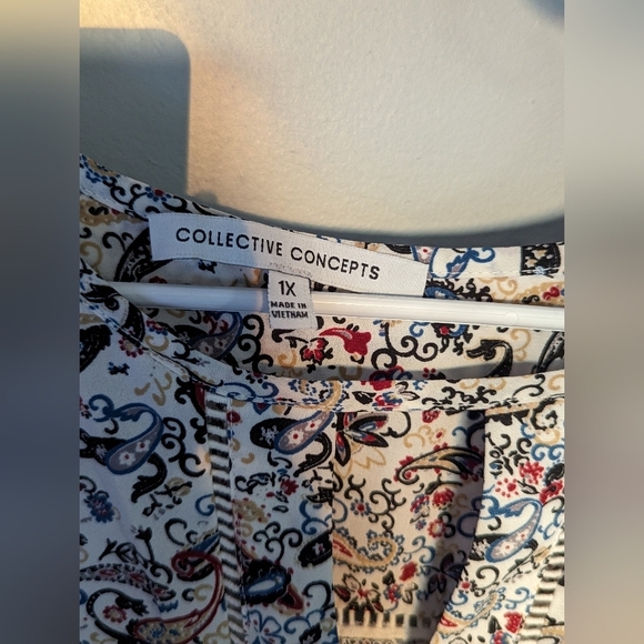 Collective Concepts Paisley Blouse - Picture 8 of 9